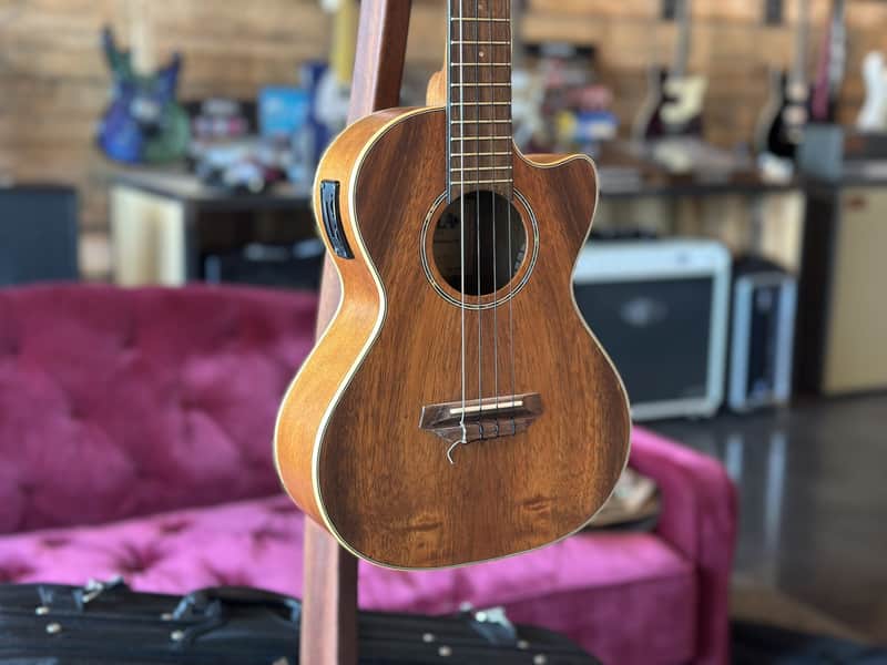 Kala KA-KTE-C Concert Ukulele w/ Electronics and Case image 1