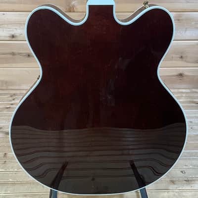 Gretsch G6122TG Players Edition Country Gentleman Hollow Body Electric Guitar - Walnut Stain image 4