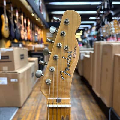 Fender Custom Shop Limited 1953 Telecaster Relic Aged Black w/Tweed Case image 7