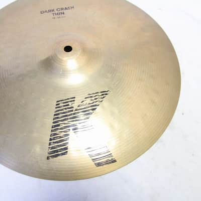 ZILDJIAN 90s K.Zildjian Dark Crash Thin 15" 932g Brilliant K Zildjian Crash (07/09) image 3
