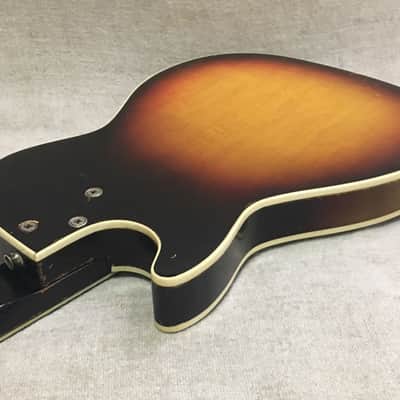 Airline 7209 Harmony Stratotone Roy Smeck 3 Dearmond Pickup 1960 Vintage Sunburst image 21