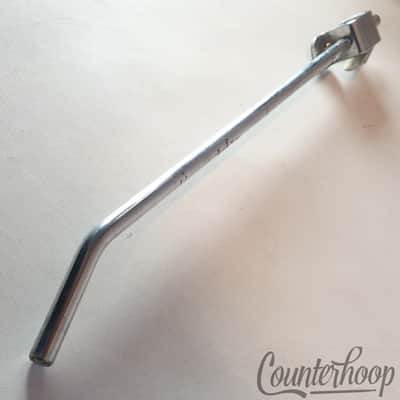 *Premier Floor Tom Drum Leg+Spring-Loaded Mount Chrome Vintage 50s Elite England image 2