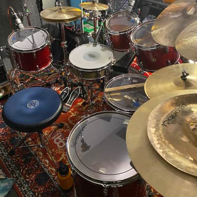 Gretsch USA Custom 6pc kit - Candy Apple Red Gloss (Video Demo) image 6