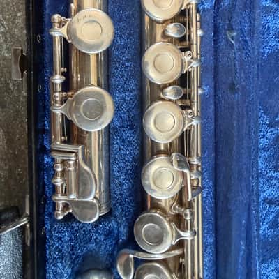 Gemeinhardt 22SP Straght-Headjoint Flute with Offset G 2010s - Silver-Plated image 2
