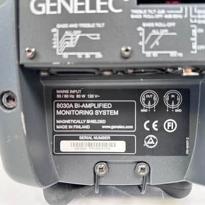 Genelec 8030A 2-Way 5" Bi-Amplified Studio Monitor Speaker image 6