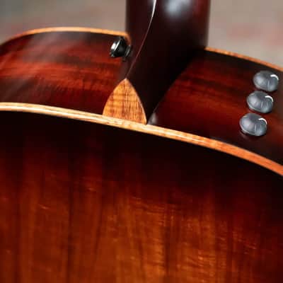 Taylor Catch Custom #44 C24e Grand Auditorium Baritone-8 8-String Acoustic/Electric Guitar - Figured Blackwood with Hardshell Case image 13