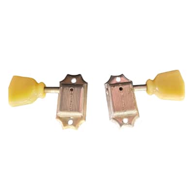 FULL SET OF 1947-52 KLUSON DELUXE "SINGLE LINE" TUNERS image 3