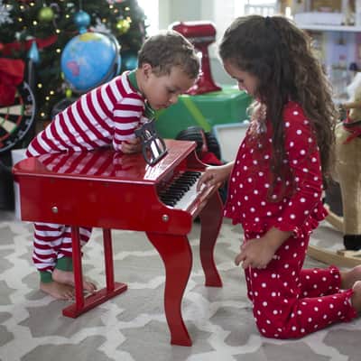 Schoenhut 30 key Fancy Baby Grand Red for Kids Childrens Instrument image 3