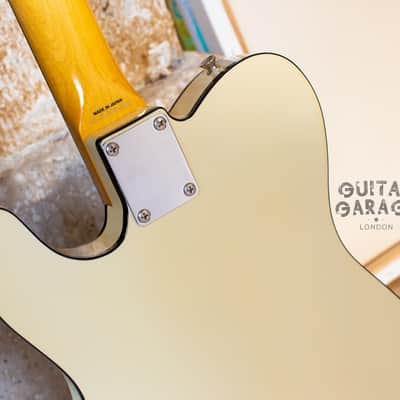 2015 Fender Japan Limited Edition Telecaster 62 Vintage Reissue White with black double binding - MIJ - MINT image 13