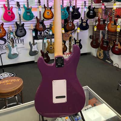 PRS SE Silver Sky Electric, Summit Purple. Maple Fingerboard with Gig Bag image 3
