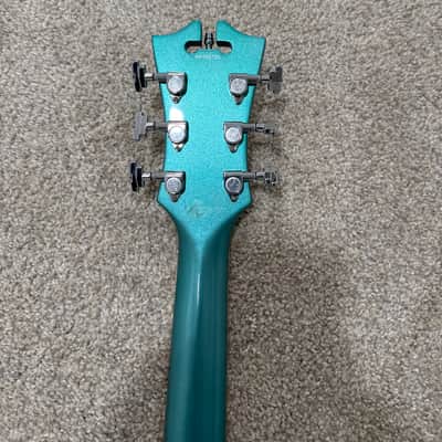 D'Angelico Premier DC Boardwalk P90 2020 - Ocean Turquoise image 6