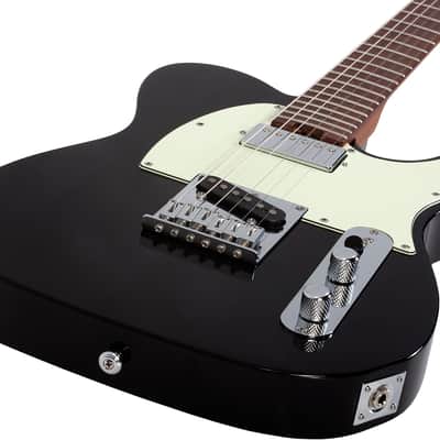 Schecter Diamond Series Nick Johnston PT Electric Guitar, Atomic Ink image 5