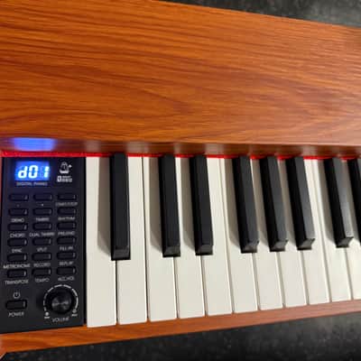 VEDIYA VE28 88-Key Digital Home Piano Brown MIDI USB Speaker Pedal Power Adapter 2026 image 4