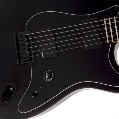 Fender Jim Root Stratocaster Electric Guitar Ebony FB, Flat Black image 6