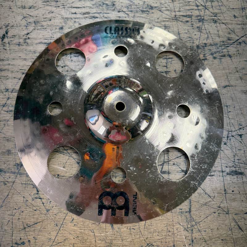 Used Meinl Classics Custom 12" Trash Splash Cymbal 390 Grams For Parts or Repair image 1
