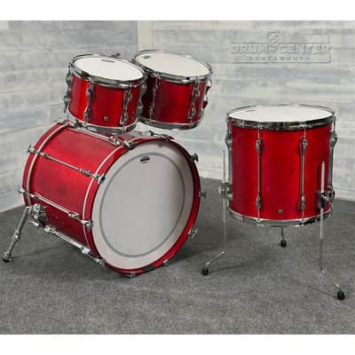 Immagine Yamaha Recording Custom 4pc Drum Set 22/10/12/16 Red Autumn - 2