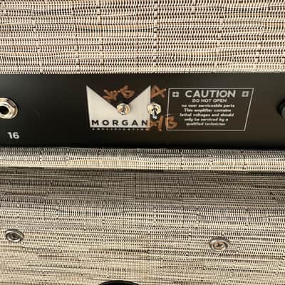 Morgan Amplification Custom Shop CM50 2017 - Chalk Chiliwich image 4