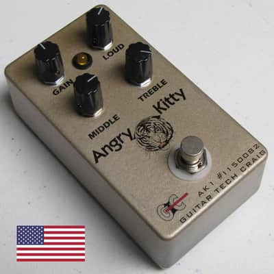 Guitar Tech Craig 🇺🇸 Angry Kitty Fuzz / Distortion based on Rare USSR big muff Modified for HUGE T image 2