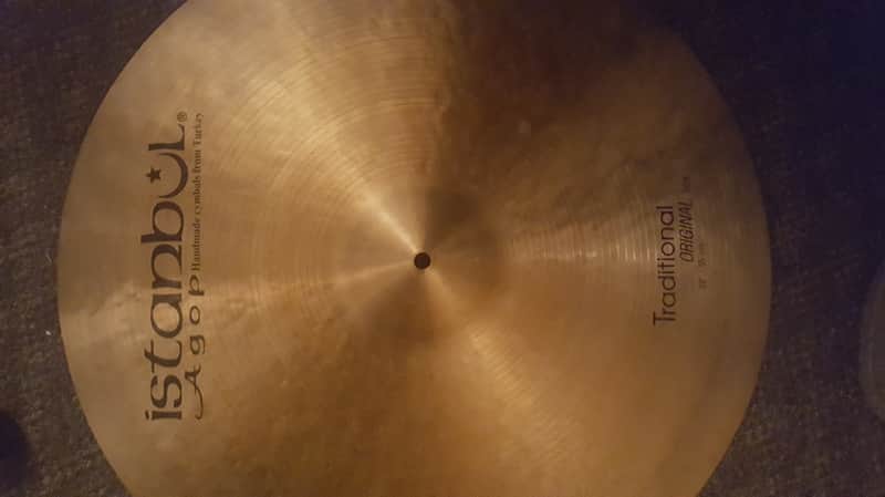 Istanbul Agop 22" Traditional Original Ride Cymbal image 1