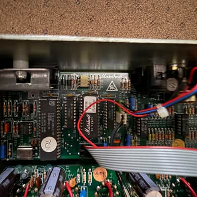 Marshall 6100 30th Anniversary Series 3-Channel 100-Watt Guitar Amp Head 1992 - 1997 - Blue image 16