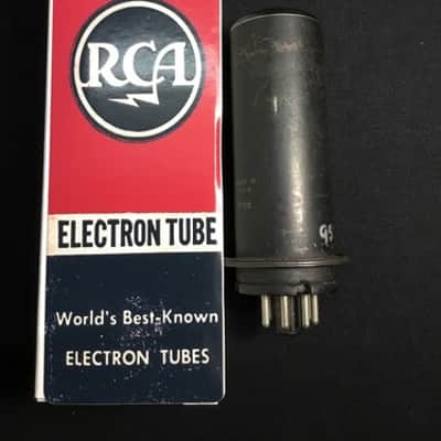RCA 6L6 Metal Tube VINTAGE Power Amplifier VACUUM TUBE USA Tested I.5966-D image 2