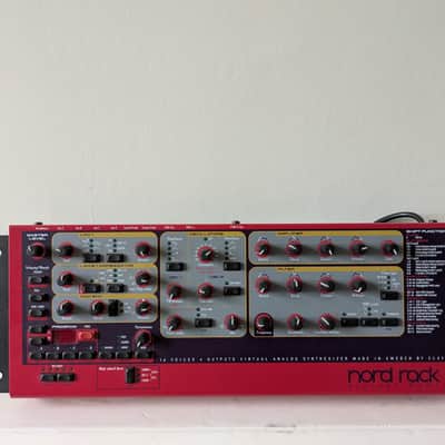 Nord Rack 2 16-Voice Rackmount Virtual Analog Synthesizer - Red image 11