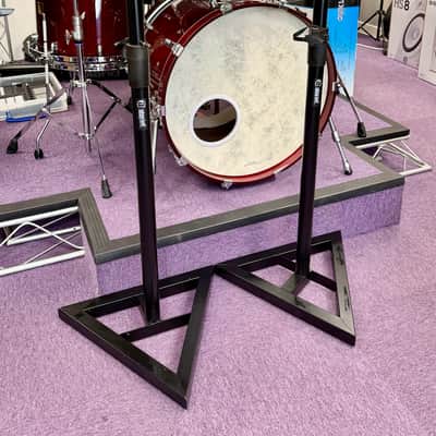 HEDD Audio Type 20 Mk2 High Quality Active Studio Monitors inc Adam Hall Adjustable Height Stands (Pair) - Black image 3