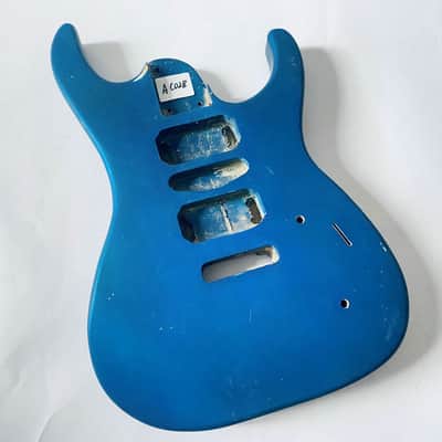 HSH Blue Basswood Guitar Body DIY Project image 1