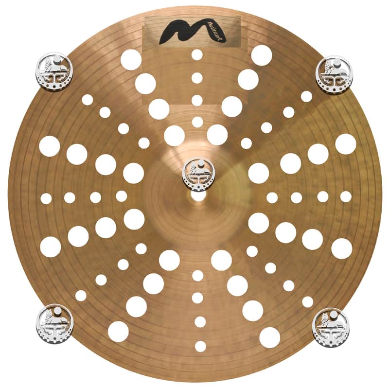 Masterwork Cymbals 19" Jazz Master Fx Multi Hole Crash image 1
