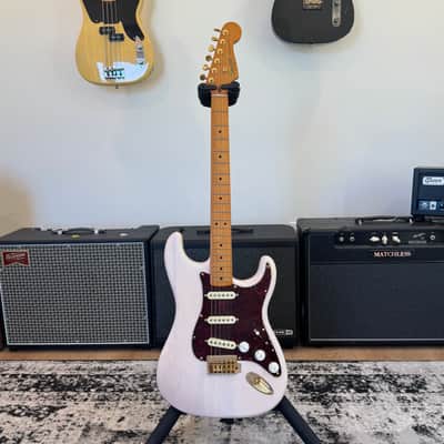 Squier Classic Vibe '50s Stratocaster 2024 - Present - White Blonde with Gold Hardware image 1