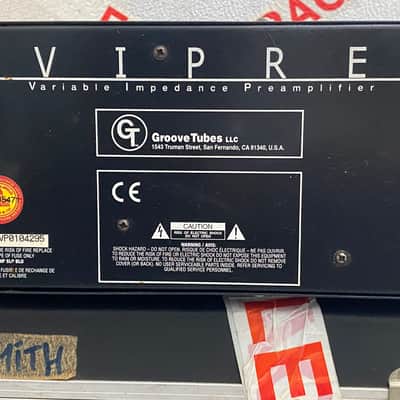 Groove Tubes ViPre Variable Impedance Preamp 2000s - Black image 12