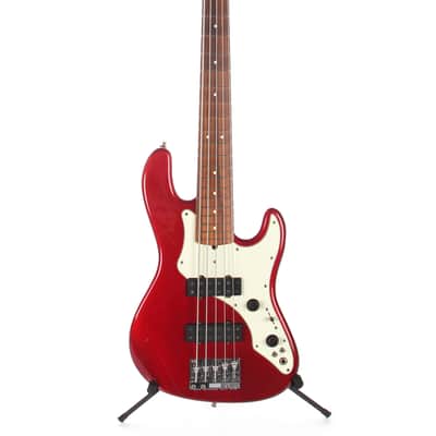 1996 Fender Roscoe Beck V 5 String Bass Guitar image 3