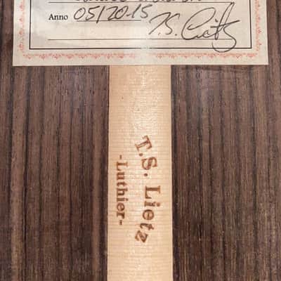 Thorsten Sven Lietz 2015 Torres style - amazing sounding classical guitar - handmade in Germany - check description + video! image 13