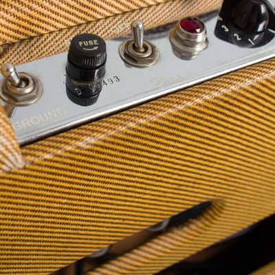 Fender Deluxe 5E3 Owned and Used by Joe Satriani Tube Amplifier (1960), ser. #D-09493. image 12