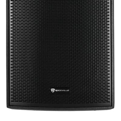 Rockville PLX12 12" Powered PA Speaker 3000w Peak/750w RMS, Plywood Enclosure image 2