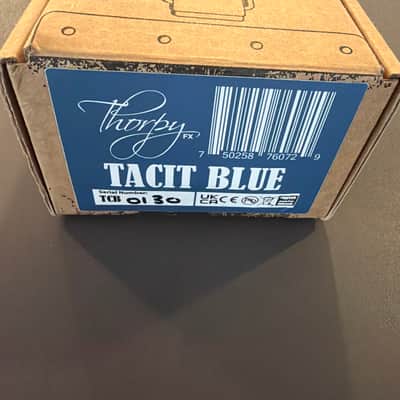 ThorpyFX Tacit Blue Germanium Fuzz 2023 - Blue / Black image 4