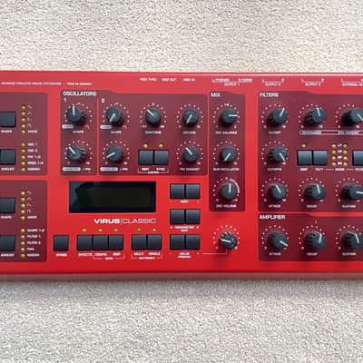 Access Virus Classic Desktop Digital Synth - Red