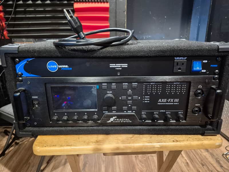Fractal Audio Axe-FX III Mark II 2020 - Present - Black image 1