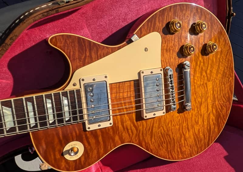 2018 Gibson Custom Shop Historic '59 Les Paul Standard Reissue LPR9 - Royal Teaburst image 1