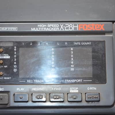 [Rare] FOSTEX X-28 Vintage Analog Multitrack Cassette Portastudio 4 Track Recorder 1992 image 9