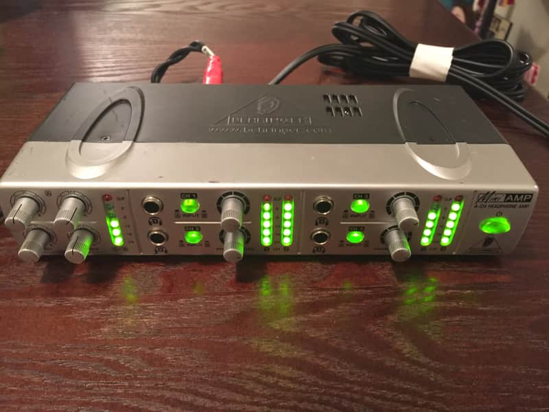 Behringer MiniAmp AMP800 4-Channel Stereo Headphone Amplifier image 2