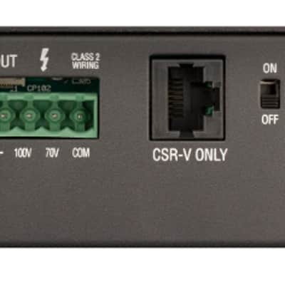 Mint JBL CSA1120Z 1x 120W Drivecore Amplifier, 70V / 100V, 1U Half-Rack image 2