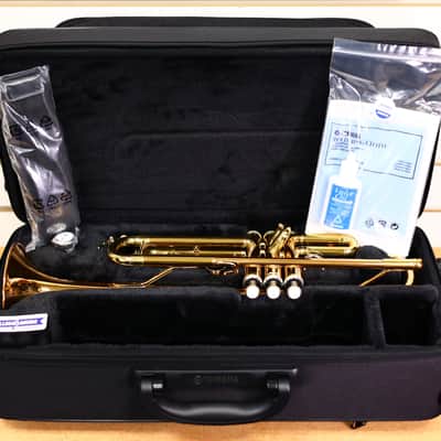 Yamaha YTR-4335GII Intermediate Trumpet - Lacquered Brass image 4