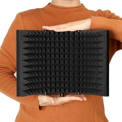 Foldable Microphone Acoustic Isolation Shield image 3