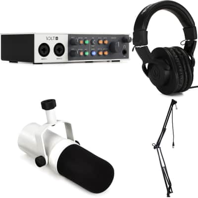 Universal Audio Volt 4 USB-C Audio Interface with Microphone and Headphones image 1