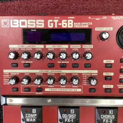 Boss GT-6B Bass Effects Processor image 3