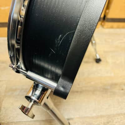 Lemon Snare and 3 Tom Kick Shell Pack Black Wood Drum for Roland and Alesis Kit image 8