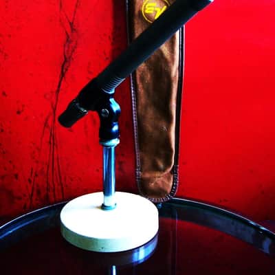 Vintage 1969 Electro-Voice 655C Slim Omnidirectional Dynamic Microphone w accessories PROP REPAIR DISPLAY The Beatles # 2 image 1