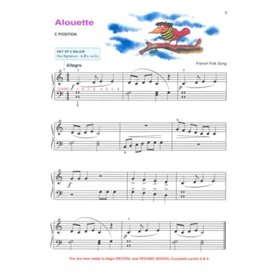 Alfred's Basic Piano Course: Lesson Book Complete 2 & 3 image 2