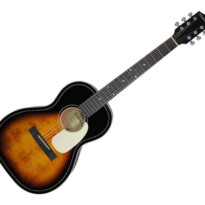 Silvertone 604 Classic Series Parlor Acoustic American Vintage Sunburst Open Box image 3